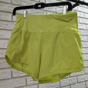 Neon Yellow Women's Shorts